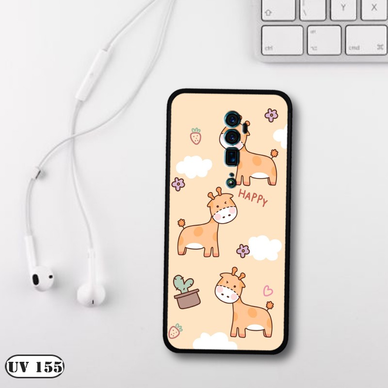 Ốp lưng nhám Oppo Reno 10x zoom  - in hình