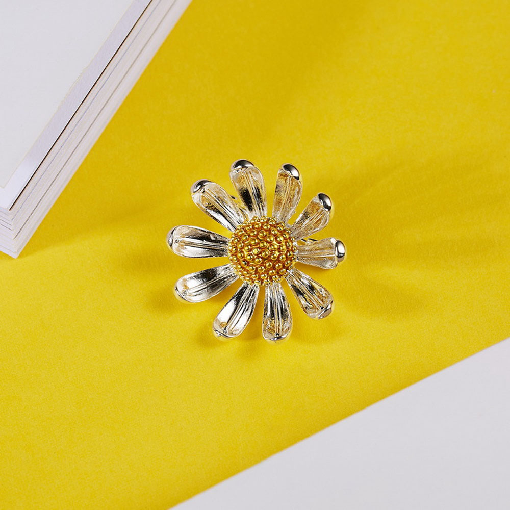 Ghim Cài Áo Hình Hoa Cúc Thời Trang Cho Nữ