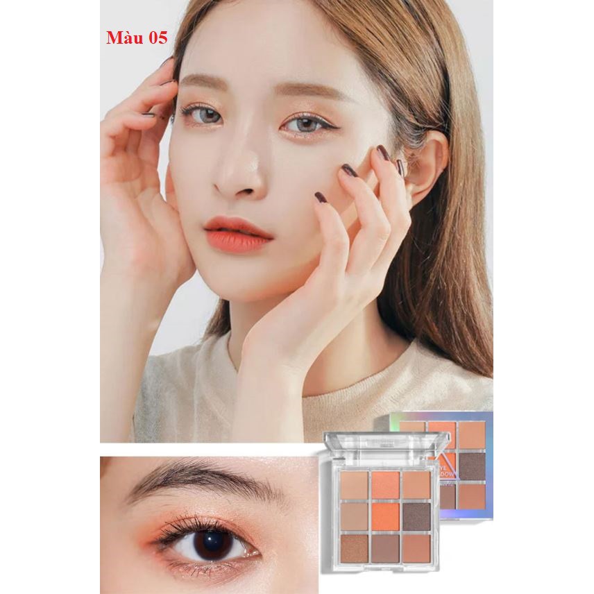 Phấn Mắt Nhũ Hộp Vuông Lameila 9 Ô Eye Shadow Bảng Màu Hottrend Siêu Lì Zentop | BigBuy360 - bigbuy360.vn