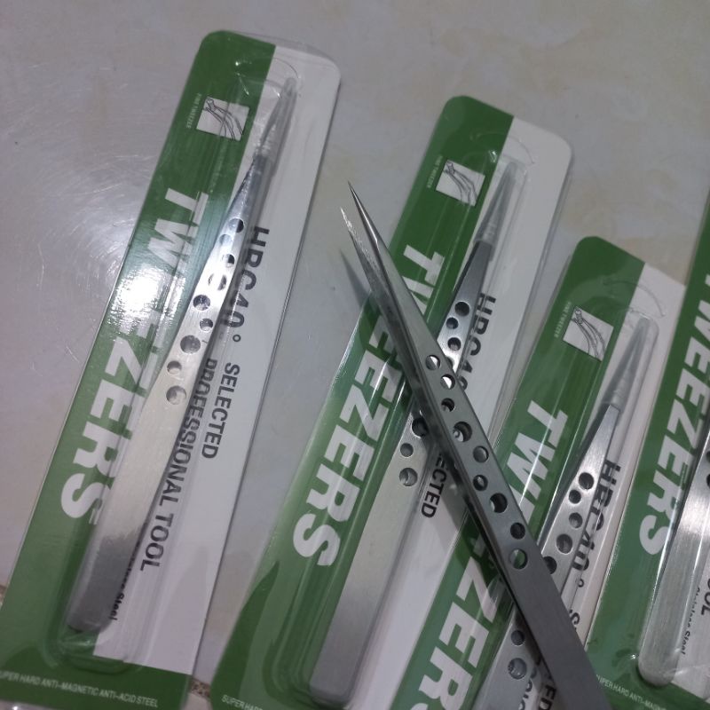 Nhíp thẳng lỗ mũi cứng nhọn