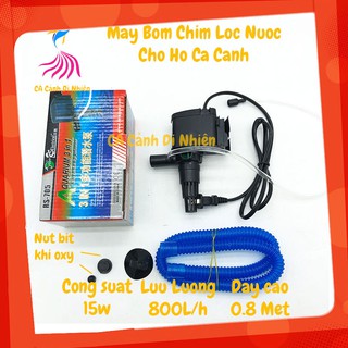 Máy bơm chìm 15W lọc nước RS 705 cho hồ cá cảnh RS-705