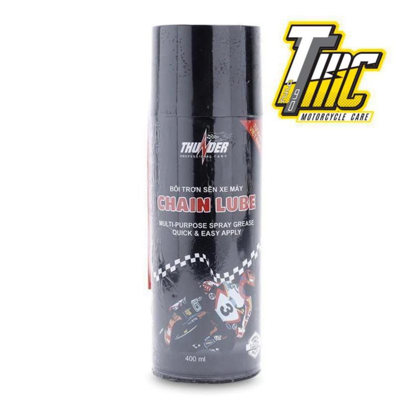 Dưỡng sên xích xe máy, mô tô Thunder Chain Lube 400ml