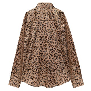 Áo ZOMBIE® Leopard Print Long-Sleeve Shirt