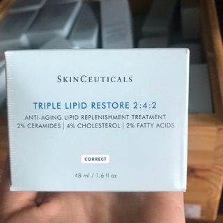 Kem dưỡng da Skinceuticals Triple lipid restore 2:4:2 dưỡng ẩm chống lão hoá phục hồi hư tổn 48g