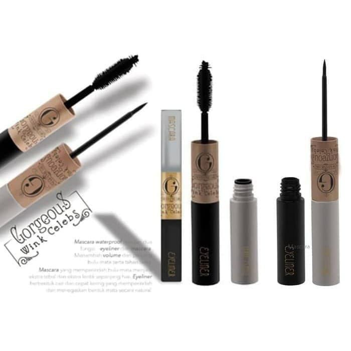 (Hàng Mới Về) Mascara Kiêm Bút Kẻ Mắt 2 Trong 1 Chống Thấm Nước Madame Gie Gorgeus Wink Celebs | BigBuy360 - bigbuy360.vn