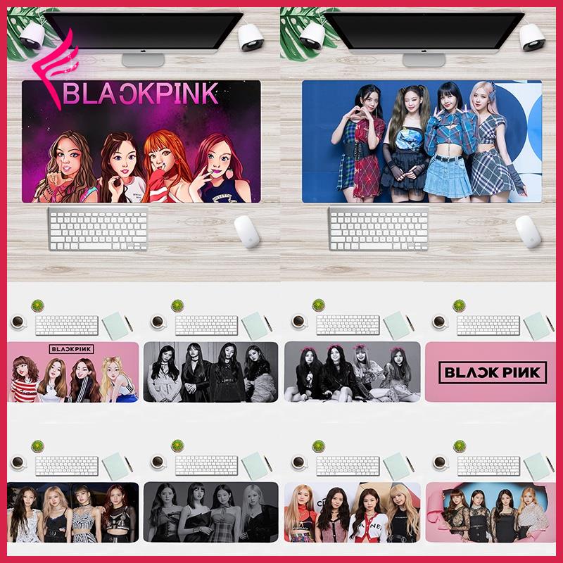 Tấm Lót Chuột Chống Trượt Chống Thấm Nước In Hình Nhóm Nhạc Blackpink 30x60cm