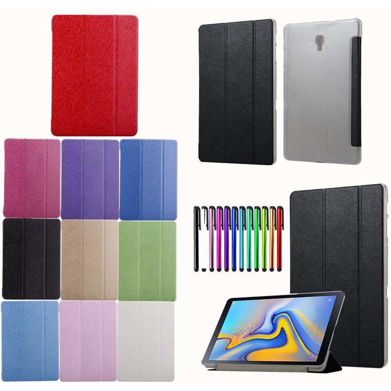 Bao da nắp gập thông minh màu trơn có chân đỡ dành cho máy tính bảng Samsung Galaxy Tab S2 9.7 SM-T810 T813 T815