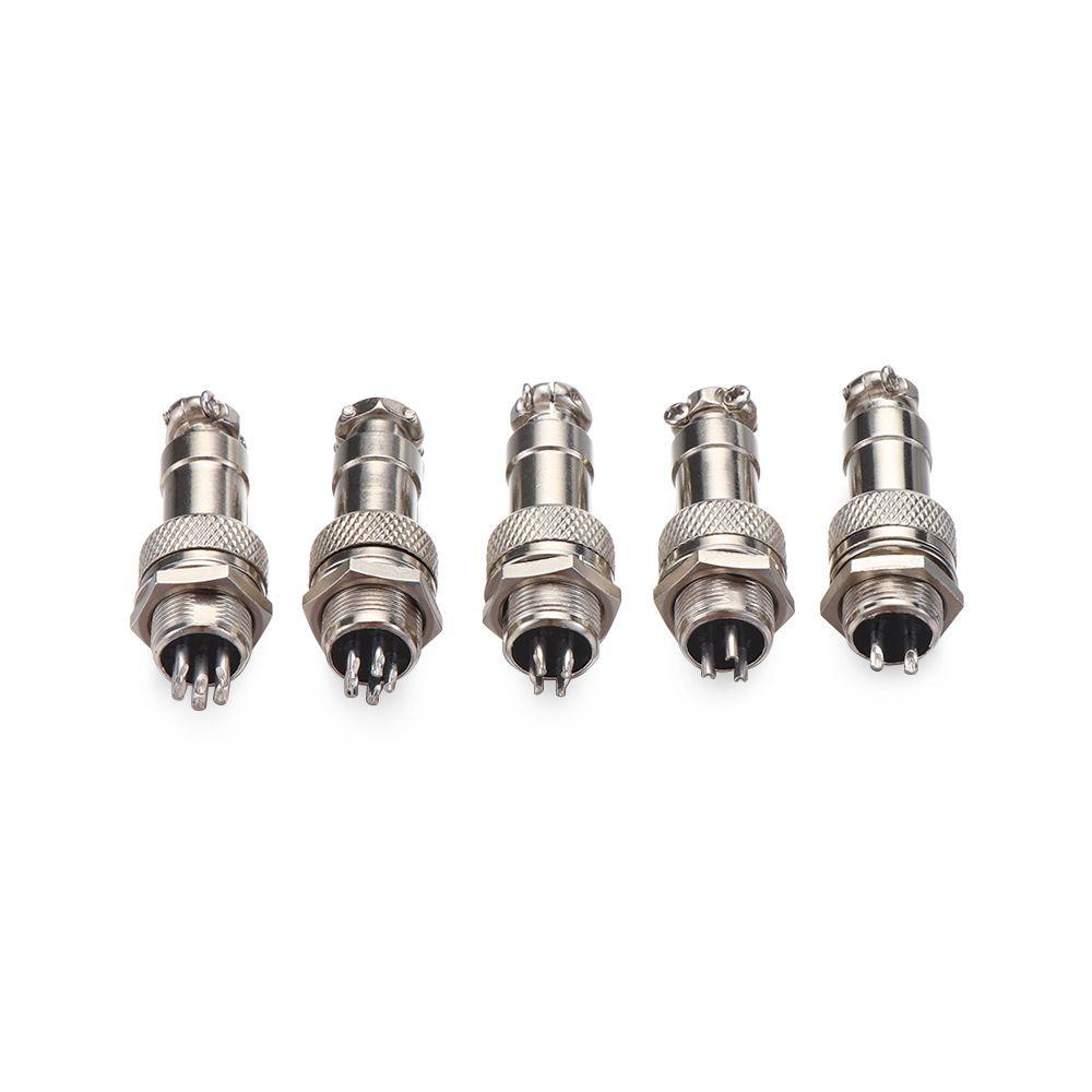 JONYE 1 Cặp Ổ Cắm Bằng Kim Loại 12mm