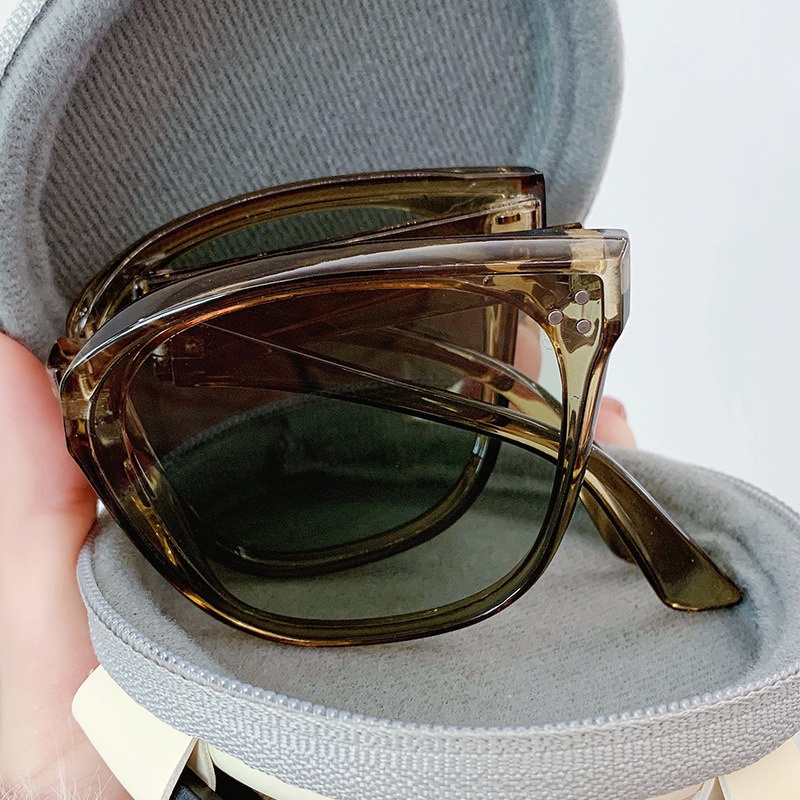 Kính Mát Chống Tia UV Có Thể Gấp Lại Thời Trang Cho Nam Và Nữ