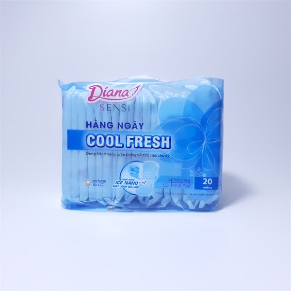 Băng vệ sinh Diana Siêu Thấm / Sensi Cool Fresh / Sensi Cool Fresh