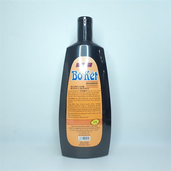 Dầu Gội Bồ Kết ThoraKao 750ml