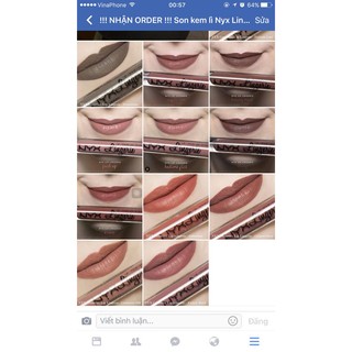 Son kem lì Nyx Lingerie