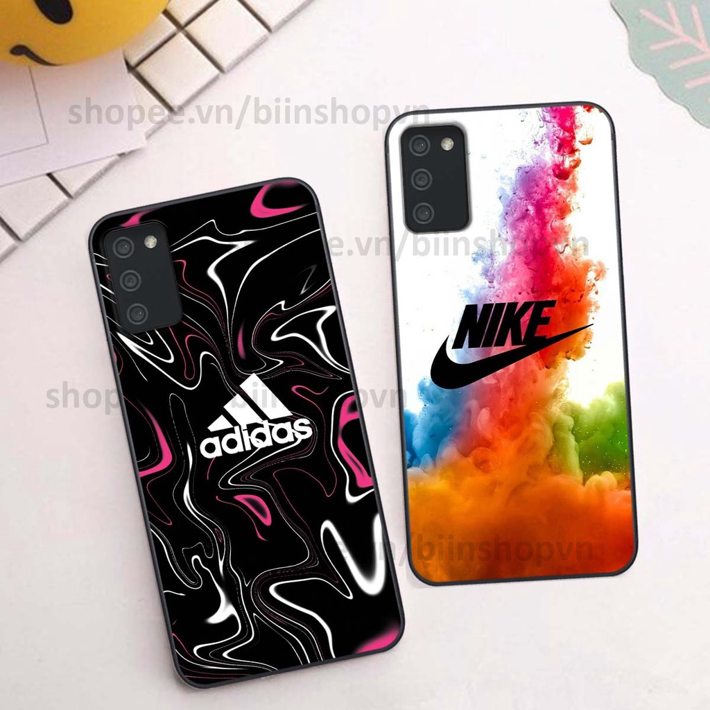 Ốp Samsung A02s / A03s in hình thương hiệu nhiều màu sắc thể thao cá tính thời trang
