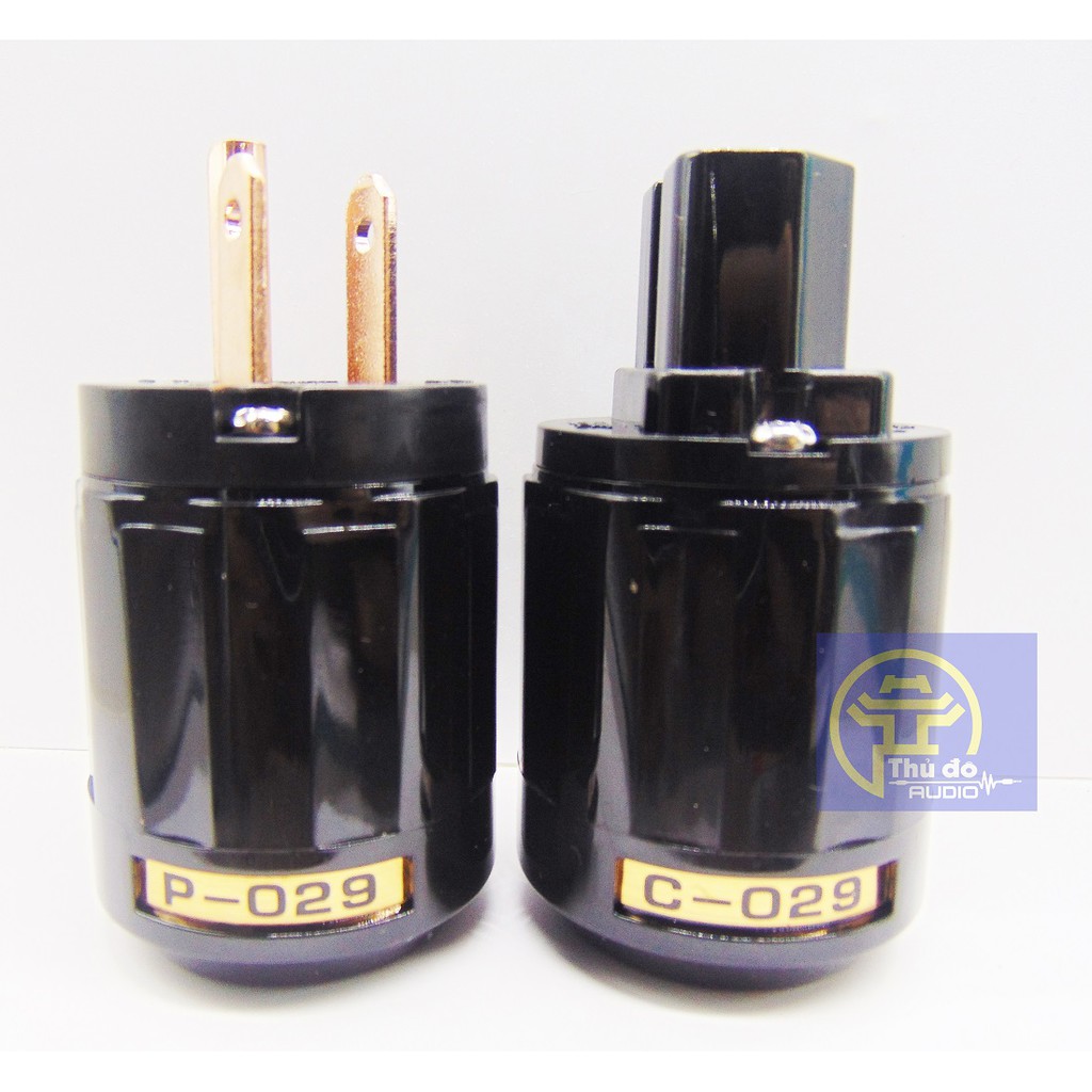 BỘ JACK NGUỒN ÂM THANH OYAIDE 029 NHẬT BẢN- Jack nguồn P029-C029 (15A/150v250V) _Màu đen