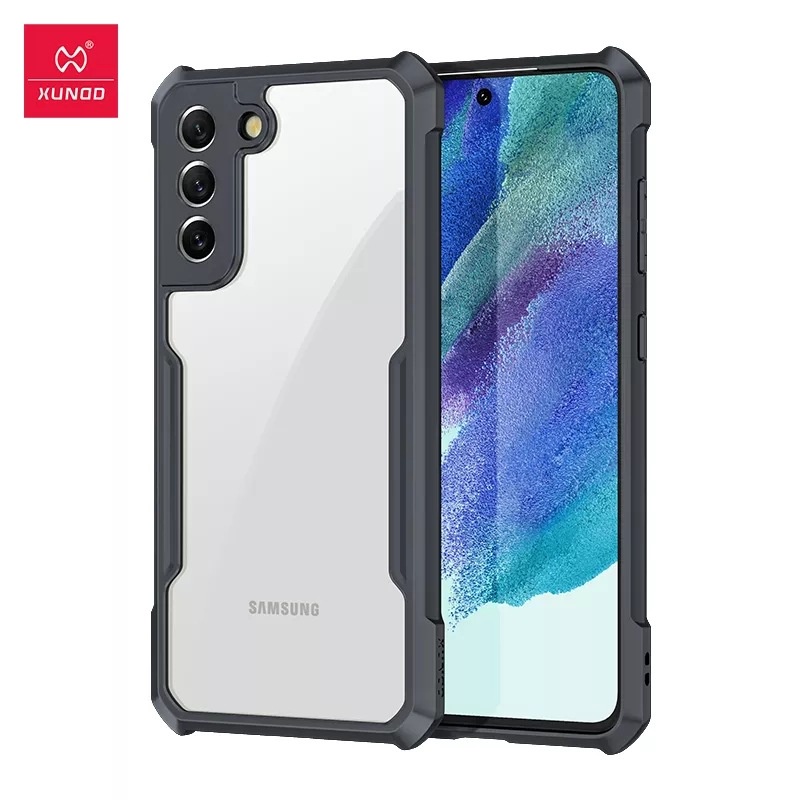 Ốp lưng Samsung S21 FE hiệu Xundd lưng trong viền màu chống sốc bảo vệ toàn diện