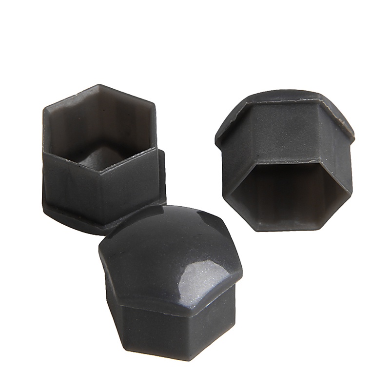 Set 20 Ốc Vít Nhựa 17mm Kèm Nắp Vặn Chuyên Dụng Cho Xe Hơi