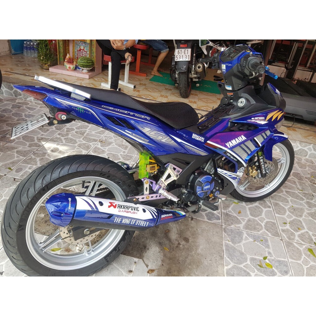 ỐP SƯỜN PHONG CÁCH MOTO CHO EXCITER 150