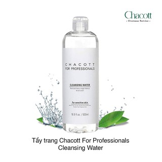 NƯỚC TẨY TRANG CHACOTT MẪU MỚI