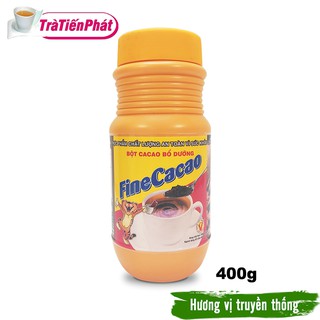 Bột fine cacao tiến phát 400gr nguyên chất, bổ dưỡng, thơm ngon