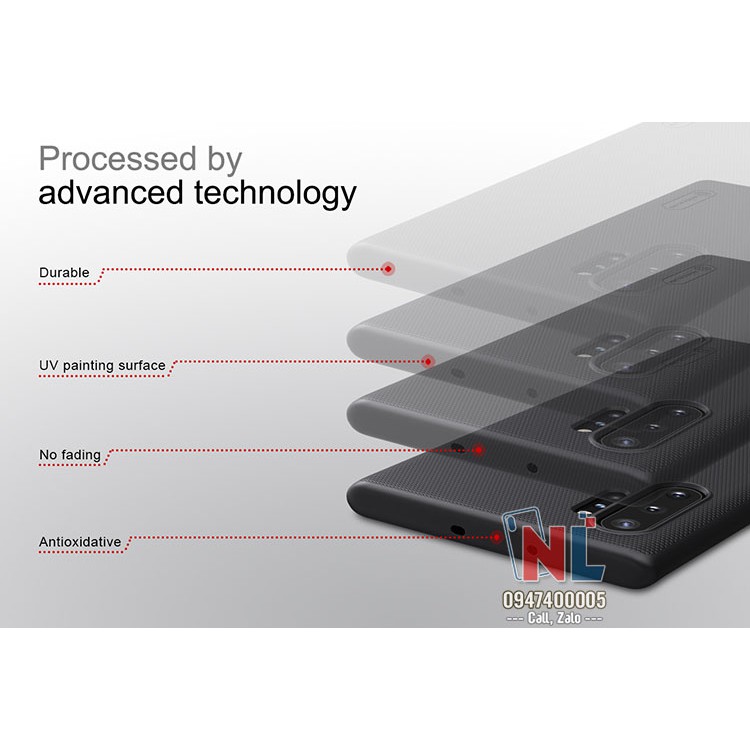 Ốp lưng Galaxy Note 10 Plus Nillkin sần