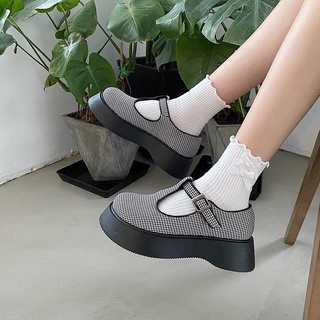 Giày ulzang độn đế 5cm - giày vintage