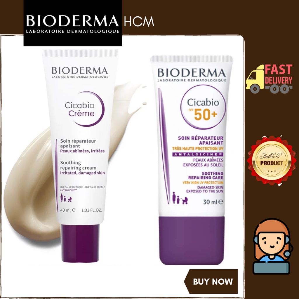 Kem Dưỡng/Chống Nắng Phục Hồi Da Bioderma