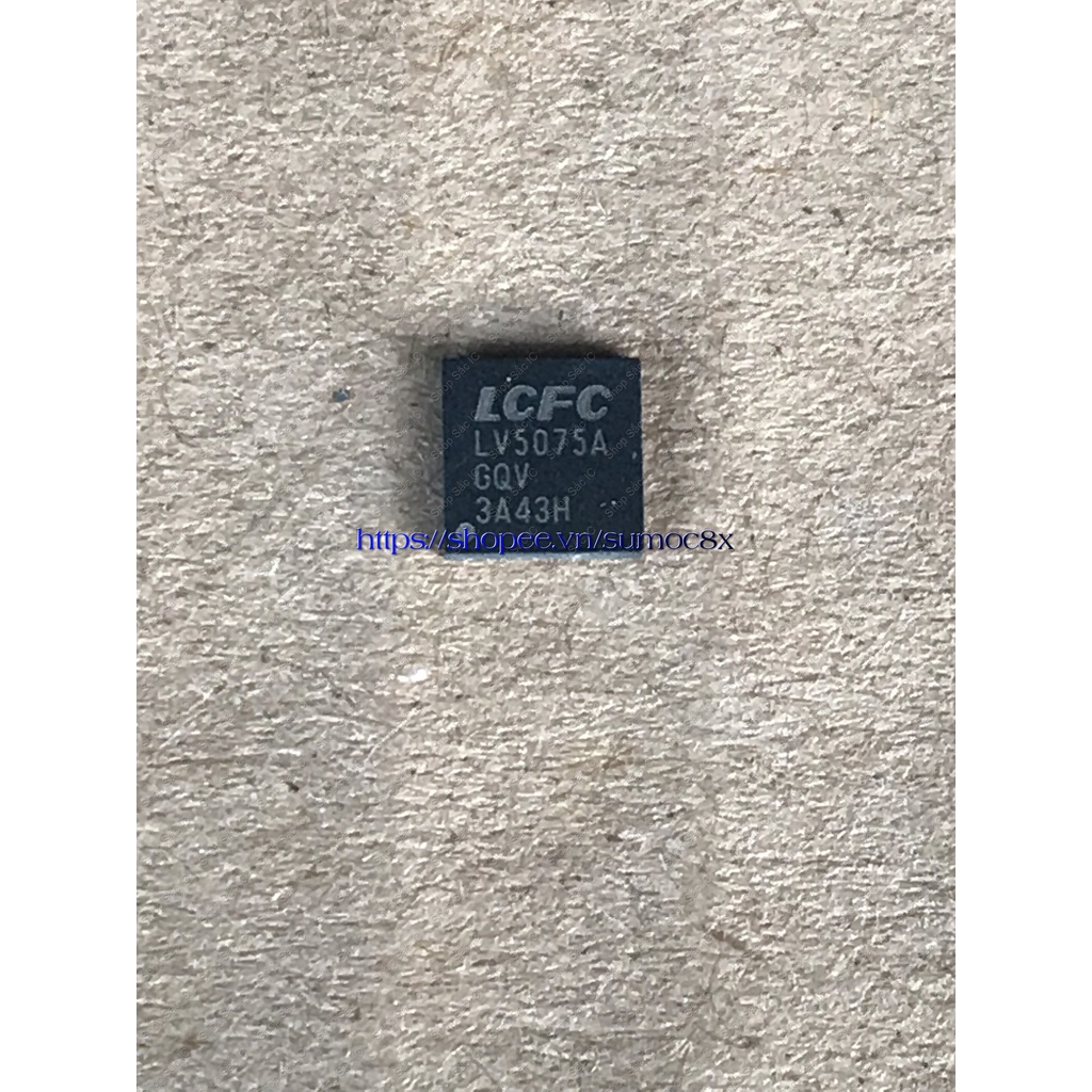 LV5075AGQV LV5075A 5075 ic nguồn trên bo mạch