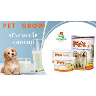 Sữa cho chó mèo con - Pet Grow 200g Navi store