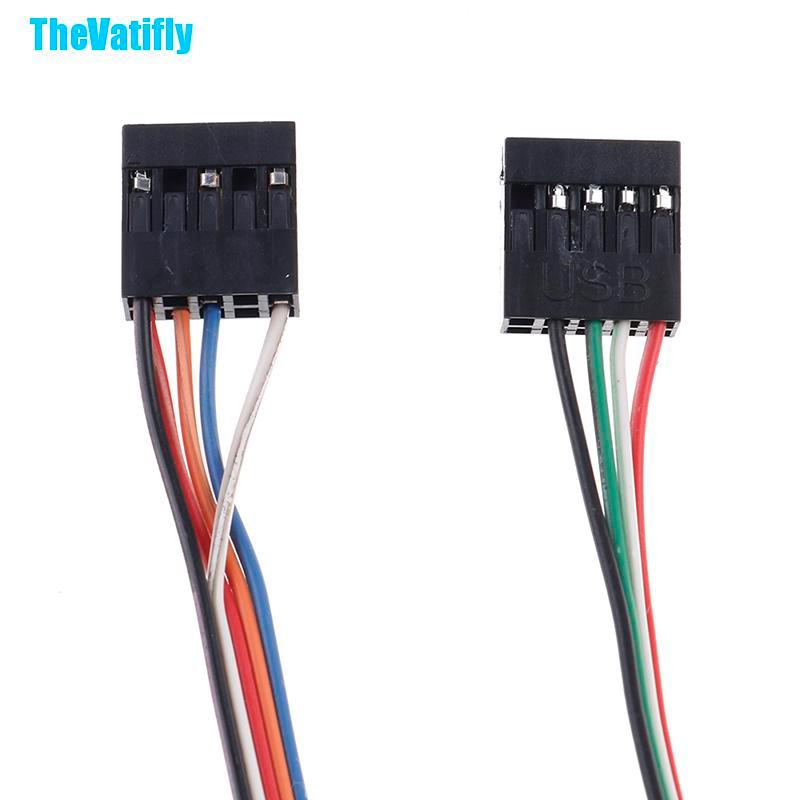 Dây Cáp Âm Thanh Usb 2.0 + 3.0 70cm Thay Thế Chuyên Dụng Cho Máy Tính