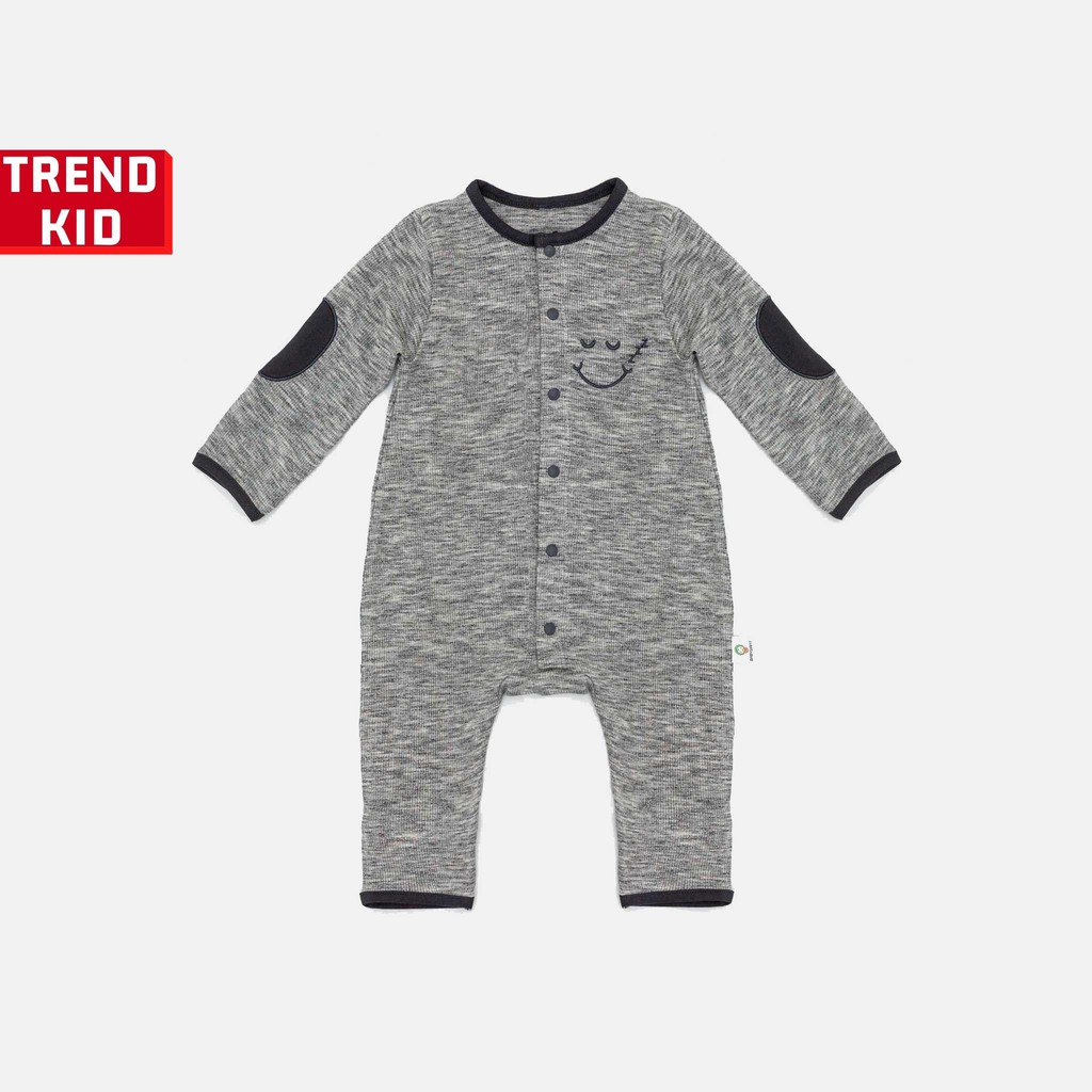 Sleepsuit cho bé trai bé gái từ 5 đến 19kg màu Tàn BABYWANT