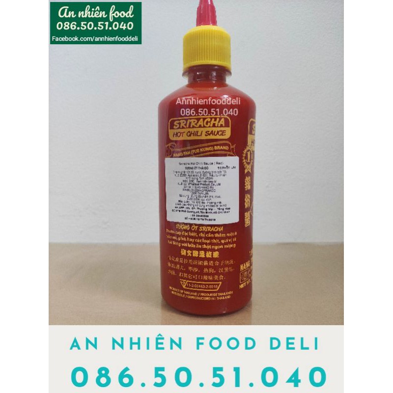 Tương Ớt Sriracha Red Hot Chili Sauce Thái Lan