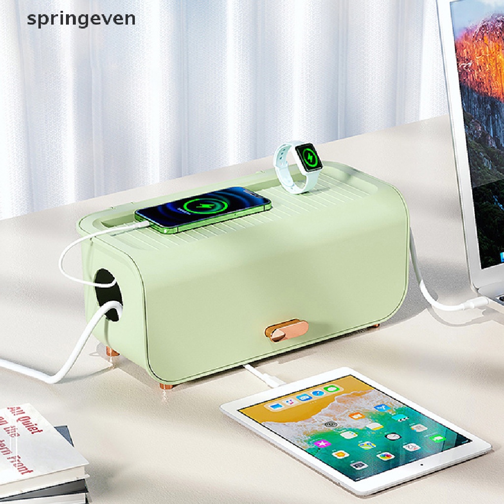 Hộp Đựng Ổ Cắm Điện / Dây Cáp Nhiều Màu Sắc Tiện Dụng