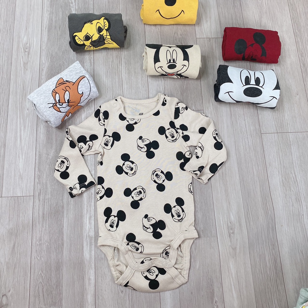 Bodychip HM tay dài cho bé size 12-24M