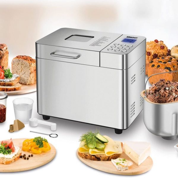 Máy làm bánh mì Unold 68456 công suất 550W với 16 chương trình nấu