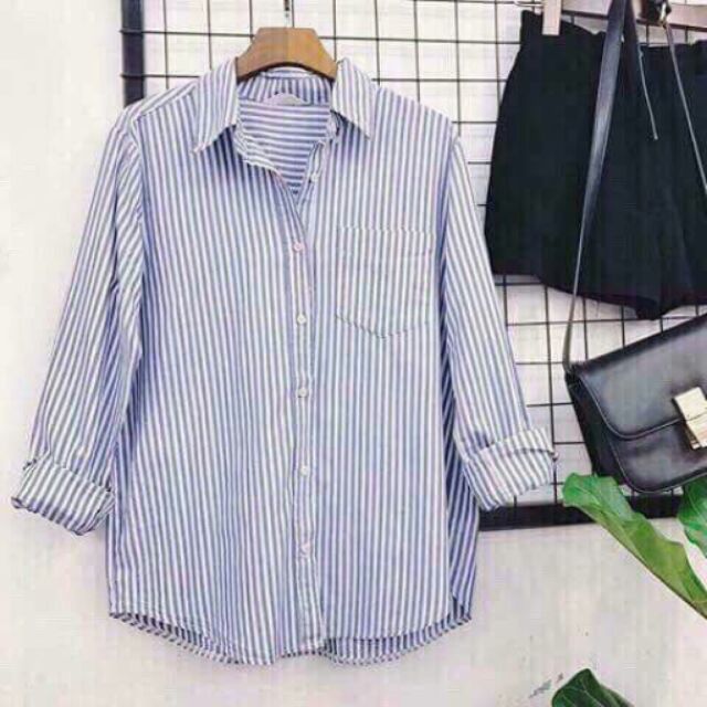 Áo sơ mi sọc gb
