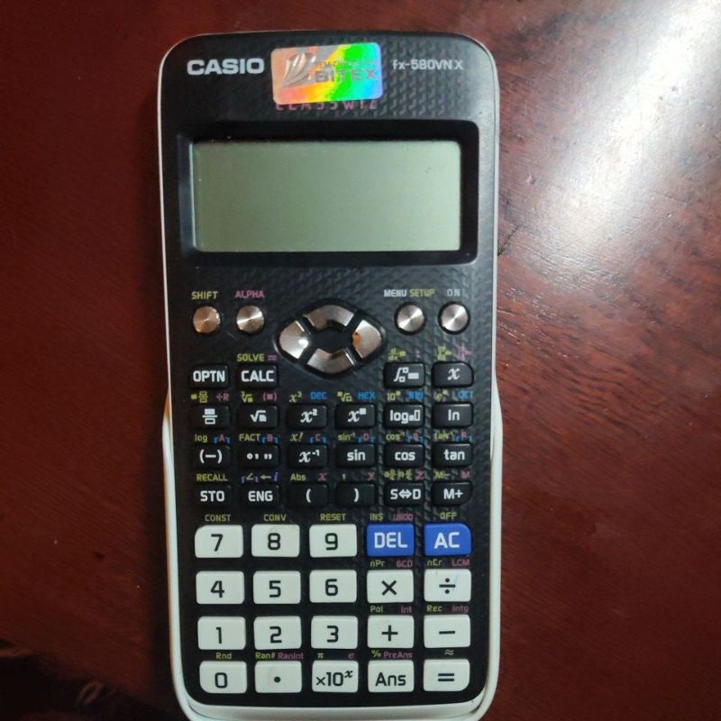 máy tính bỏ túi fx-580vnx