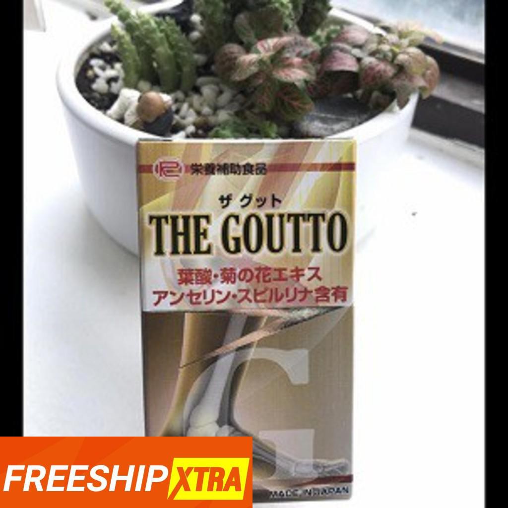 THE GOUTTO RIBETO Nhật Bản - Thần Dược Hỗ Trợ Điều Trị Bệnh Gout (1 lọ 150 viên - 330mg/viên)