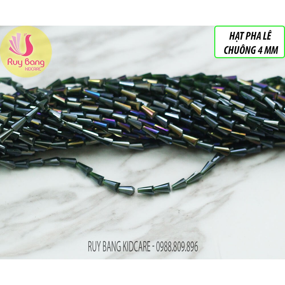 Hạt pha lê chuông 4mm