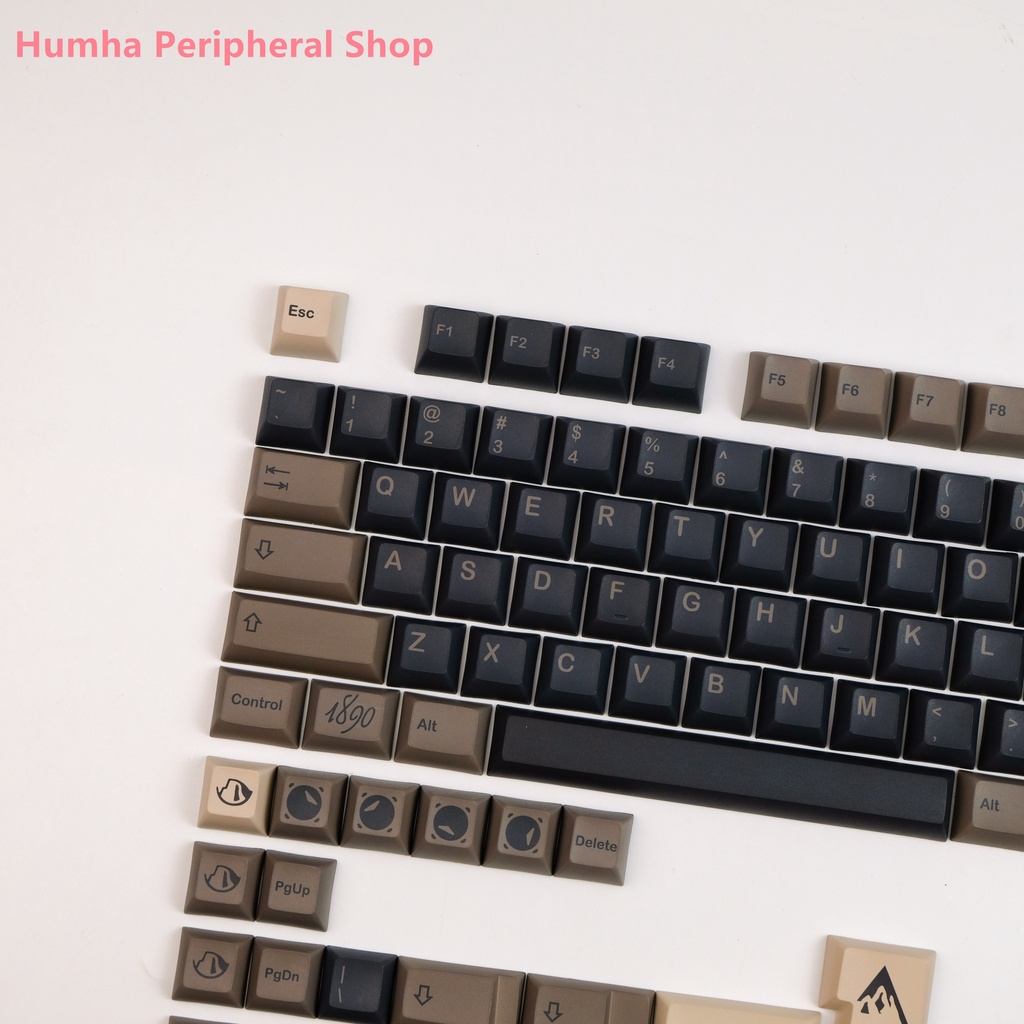 Bàn Phím Cơ Boulder 140 Phím Chất Liệu PBT Nhuộm Màu Độc Đáo