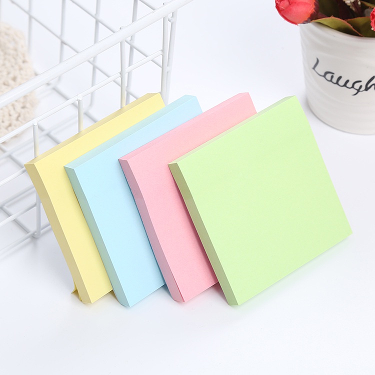 Giấy nhớ vuông sắc màu, giấy ghi chú dán được ROSE196