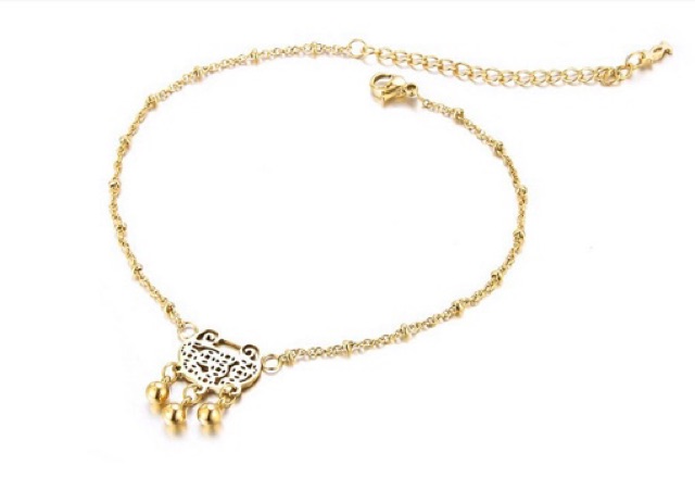 Lắc chân titan nữ kim tiền LCZ133 | BigBuy360 - bigbuy360.vn