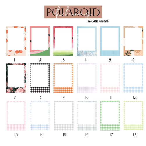 In Ảnh Theo Yêu Cầu - Ảnh Khung Caro Siêu Xinh