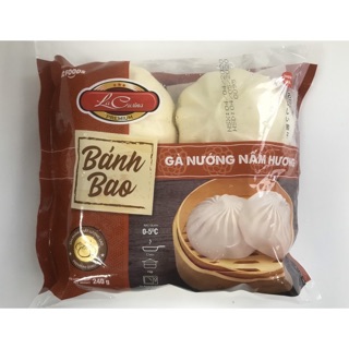 Bánh Bao Gà Nướng Nấm Hương/ Gói 4 cái
