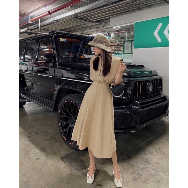 SET ÁO SƠ MI & CHÂN VÁY MIDI