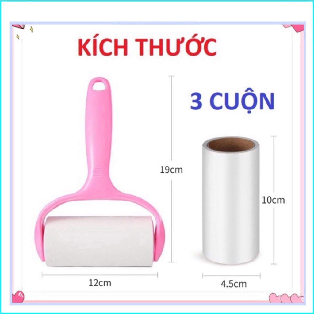 Cây lăn bụi bẩn ga giường, quần áo. Lăn Bụi Đa Năng ( Lông Chó Mèo, Sợi Vải, Sofa, Chăn ,Ga...