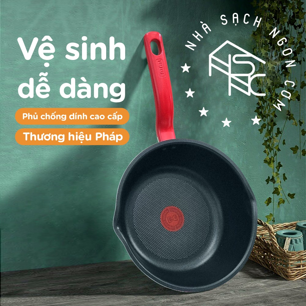 Chảo chống dính đáy từ lòng sâu cao cấp 24cm Tefal So Chef