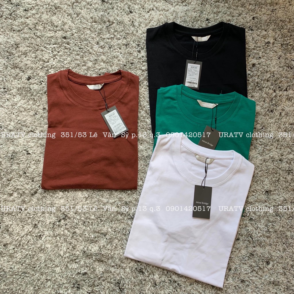 [ẢNH THẬT-CÓ SẴN] Áo thun trơn tay ngắn MB