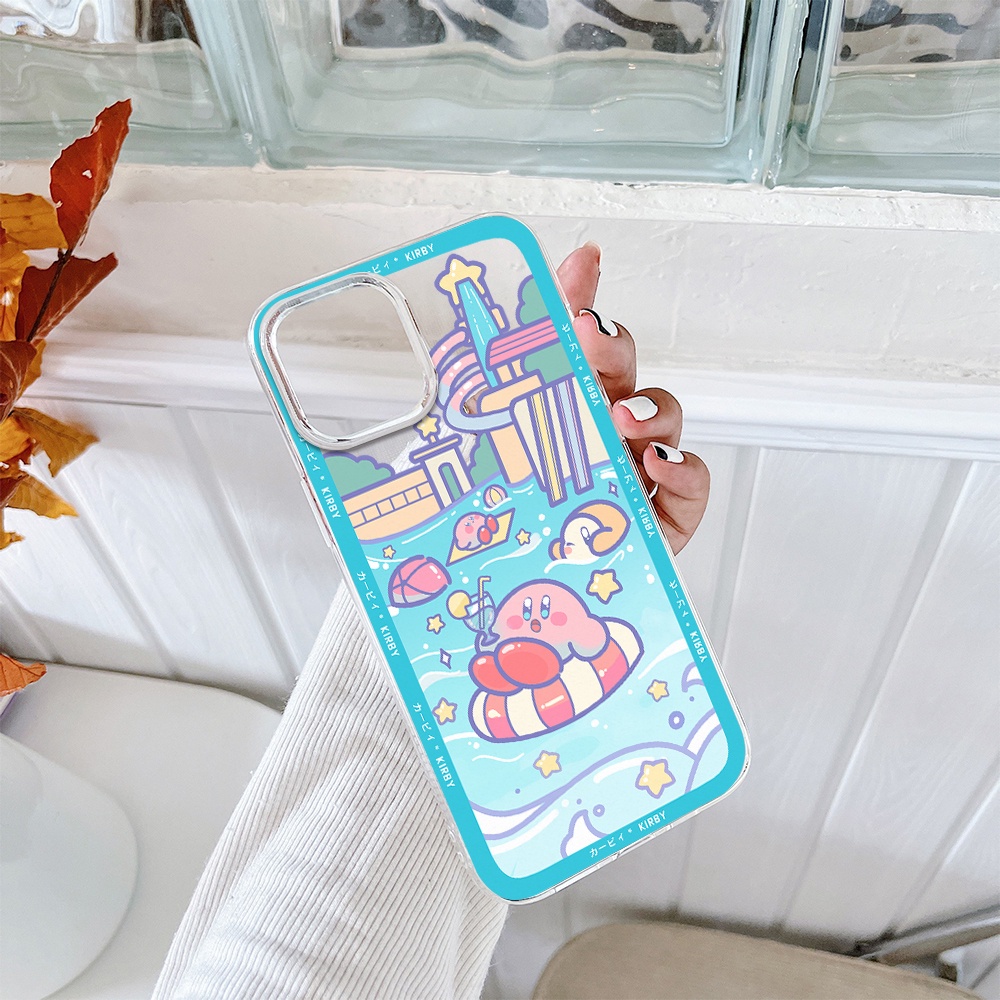 Ốp Điện Thoại Tpu Mềm Chống Sốc In Hình Thỏ Kirby Cho iPhone 11 12 13 pro max XS X XR XSMax 7 8 6 6s plus 5 4 SE 2020