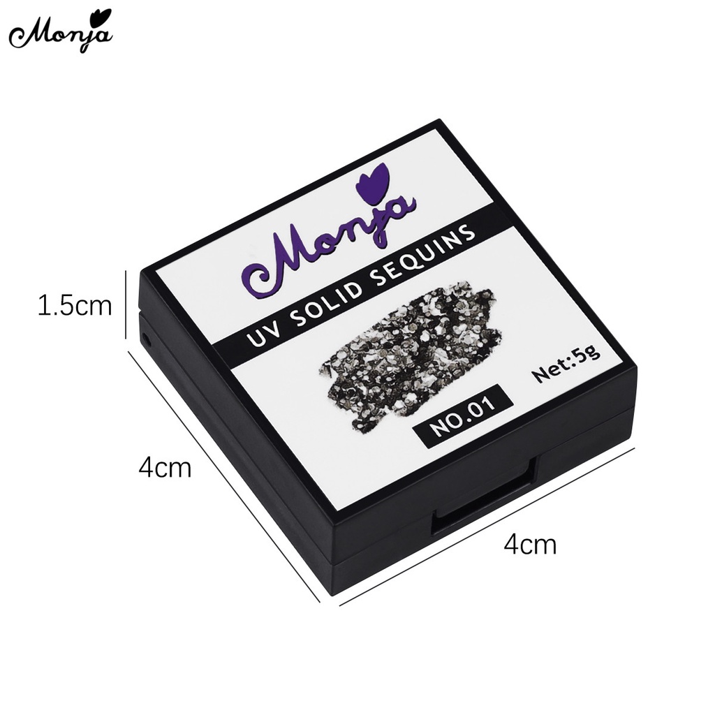 Gel sơn móng tay kim tuyến tạo hiệu ứng 3d phản quang 5g uv 15 màu tùy chọn