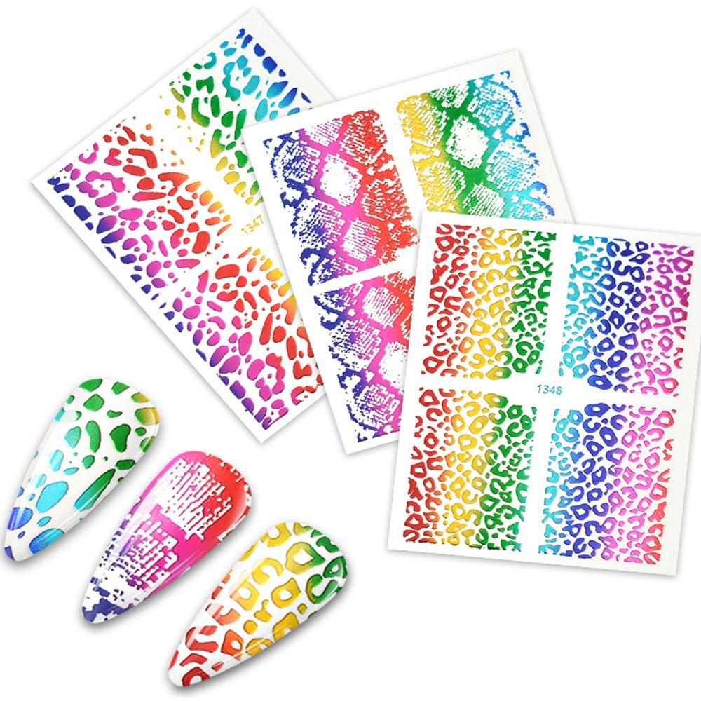 Miếng Dán Trang Trí Móng Tay 3D Bằng Kim Loại Sang Trọng